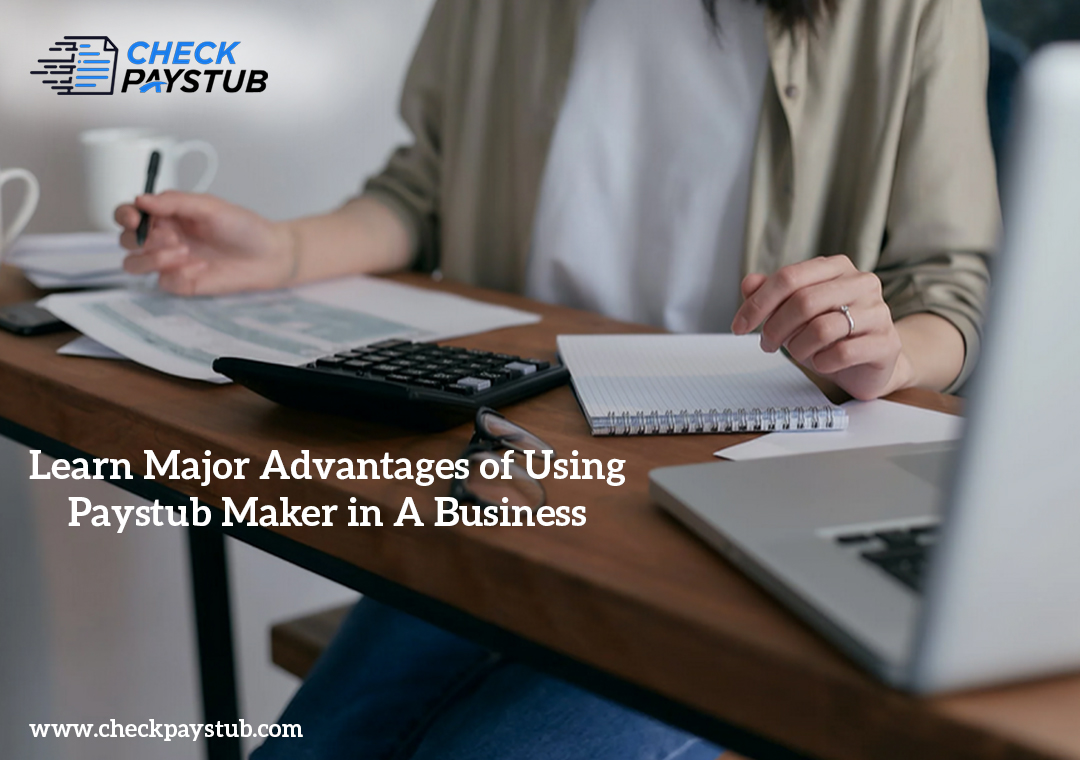 Learn Major Advantages of Using Paystub Maker in A Business